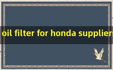 oil filter for honda suppliers